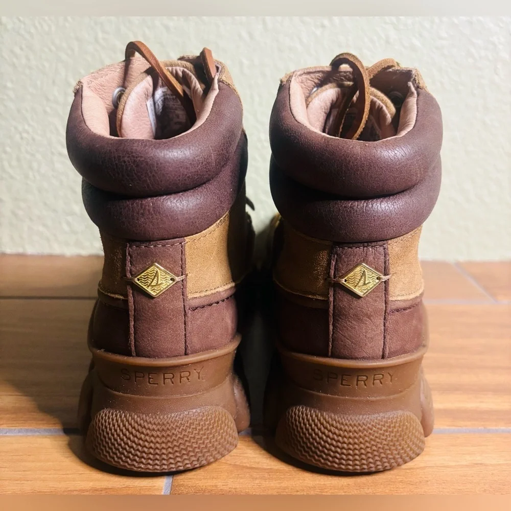 Sperry waterproof nubuck